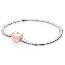 Load image into Gallery viewer, LIDU 100%925 Sterling Silver High Quality Pandoras Heart Heart Classic Bracelet For Free Gift Delivery To Friends
