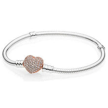 Load image into Gallery viewer, LIDU 100%925 Sterling Silver High Quality Pandoras Heart Heart Classic Bracelet For Free Gift Delivery To Friends

