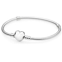 Load image into Gallery viewer, LIDU 100%925 Sterling Silver High Quality Pandoras Heart Heart Classic Bracelet For Free Gift Delivery To Friends
