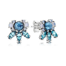 Load image into Gallery viewer, LIDU Is 100%925 Pure Silver And High Quality 2019 New Pandoras Magnolia Studs Free Gift Delivery Factory Wholesale
