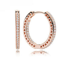 Load image into Gallery viewer, LIDU Is 100%925 Pure Silver And High Quality 2019 New Pandoras Magnolia Studs Free Gift Delivery Factory Wholesale
