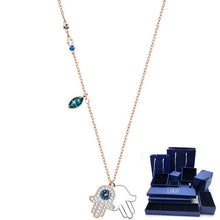 Load image into Gallery viewer, LIDUHigh Quality Fashion Exquisite Eye And Palm Design Pendant Necklace Gift To Friends Free Mail Manufacturers Wholesale
