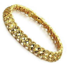 Load image into Gallery viewer, Liffly Fashion Female 18K Gold Bracelet Hollow Bracelets for Women Bridal Wedding Party Jewelry Birthday Gift
