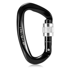 Load image into Gallery viewer, Lixada 25KN Carabiner for Climbing Carabineros EDC Fishing Climbing Equipment Mountainteering Carabiners Rappelling mosqueton
