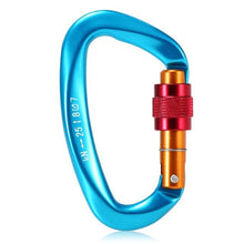 Load image into Gallery viewer, Lixada 25KN Carabiner for Climbing Carabineros EDC Fishing Climbing Equipment Mountainteering Carabiners Rappelling mosqueton
