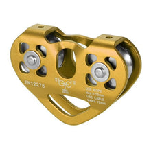 Load image into Gallery viewer, Lixada 30kN Cable Trolley Pulley with Ball Bearing Outdoor Rock Ice Climbing Accessories Caving Rescue Aluminum Alloy Pulley
