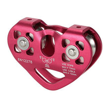 Load image into Gallery viewer, Lixada 30kN Cable Trolley Pulley with Ball Bearing Outdoor Rock Ice Climbing Accessories Caving Rescue Aluminum Alloy Pulley
