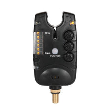 Load image into Gallery viewer, Lixada 6 LEDs Fishing Alarm Water Resistant Adjustable Tone Volume Sensitivity Sound Alert Fishing Bite Alarm for Carp Fishing
