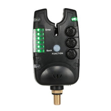 Load image into Gallery viewer, Lixada 6 LEDs Fishing Alarm Water Resistant Adjustable Tone Volume Sensitivity Sound Alert Fishing Bite Alarm for Carp Fishing
