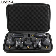 Load image into Gallery viewer, Lixada Fishing Bite Alarms Set 2/3/4/6 Wireless Digital  Fishing Receiver Sound Alert Kit Led Alarm Indicator with Case
