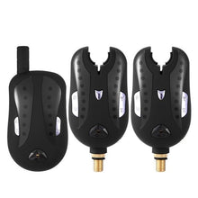 Load image into Gallery viewer, Lixada Wireless Fishing Alarm Fishing Bite Alarms Set Digital Fishing Receiver Sound Alert Kit Led Indicator with Case Pesca
