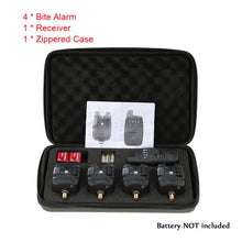 Load image into Gallery viewer, Lixada Wireless Fishing Alarm Set Fish Bite Alarms And Receiver LED Carp Fishing Swinger Alert Electronic Bite Signaling Device
