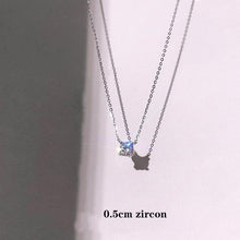 Load image into Gallery viewer, Louleur 925 sterling silver Necklace 0.3cm/0.4cm/0.5cm Zircon Necklace For Women Fashion Jewelry
