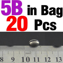 Load image into Gallery viewer, MNFT 20PCS/Bag 1B to 7B Premium Solid Oval Split Shot Lead Sinker Bean Shaped Weight Lead Fishing Lure Accessories
