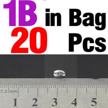 Load image into Gallery viewer, MNFT 20PCS/Bag 1B to 7B Premium Solid Oval Split Shot Lead Sinker Bean Shaped Weight Lead Fishing Lure Accessories
