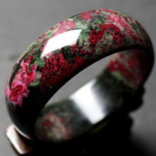 Load image into Gallery viewer, [Manufacturers Direct Selling] Lantian Jade Bracelet Plum Blossom Jade Bracelet Peach Blossom Jade Bracelet Sub-Wide Jade Wholes
