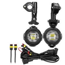 Load image into Gallery viewer, Moto LED Fog Light Motorcycle &amp; Protect Guards /Wiring Harness For BMW R1200 GS ADV Motorbike Headlight Led Lights White 6000k

