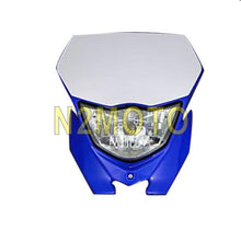 Load image into Gallery viewer, Motocross Headlight White H4 12V 35W Dual Sport Kit For Yamaha WRF250/400/426/450 YZ TTR WR XT MX Enduro Dirt Bike Head Light
