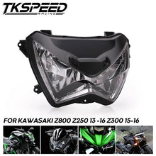 Load image into Gallery viewer, Motorcycle Headlight Headlamp Head Light Lamp Assembly For Kawasaki Z800 Z250 2013 -2016 Z300 2015 2016
