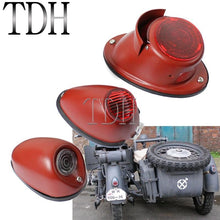Load image into Gallery viewer, Motorcycle Replica Classic Taillights Brake Stop Lamp Ural Sidecar Indicator Lighting for BMW K750 KS750 DB DS M72 R75 Zündapp
