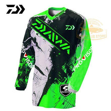 Load image into Gallery viewer, NEW 2020 Daiwa Anti-uv Sun Fishing Jersey Cycling Clothes Clothing Fishing Shirt Breathable Quick Dry Fishing Spring Long-sleeve
