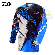 Load image into Gallery viewer, NEW 2020 Daiwa Anti-uv Sun Fishing Jersey Cycling Clothes Clothing Fishing Shirt Breathable Quick Dry Fishing Spring Long-sleeve
