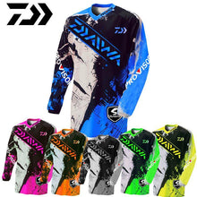 Load image into Gallery viewer, NEW 2020 Daiwa Anti-uv Sun Fishing Jersey Cycling Clothes Clothing Fishing Shirt Breathable Quick Dry Fishing Spring Long-sleeve
