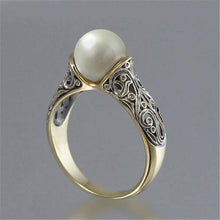 Load image into Gallery viewer, NEW Korean Fashion High Quality Pearl Ring for Men and Women Leisure/Travel/Office Jewelry Birthday Party Gift Retro Jewelry
