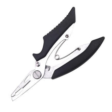 Load image into Gallery viewer, NOEBY 2pcs Fish Grip&amp;Plier Nipper Snip Fishing Lure Pincer Scissor Cutter Lipgrip Remove Hook Tackle Tool Fish Gripper Plier set
