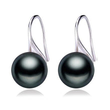 Load image into Gallery viewer, Natural pearl earrings for women,freshwater cultured pearl earring jewelry 925 sterling silver earrings birthday gift white pink
