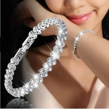 Load image into Gallery viewer, New Fashion Roman Style Woman Bracelet Wristband Crystal Bracelets Gifts Jewelry Accessories Fantastic Wristlet Trinket Pendant
