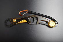 Load image into Gallery viewer, New Style Aluminium Fishing Lip Grip Fish Controller Hook Remove Fishing Tackle Tool Gripper 25cm 145g with 6 colors available
