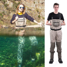 Load image into Gallery viewer, NeyGu Neoprene Stocking Foot Chest Wader for Rafting and Hunting and Marsh Muddy camp, Waterproof and Breathable Fishing Wader
