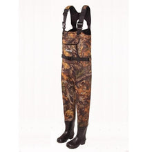 Load image into Gallery viewer, Neygu 5mm Neoprene fishing chest wader attached rubber boots  Insulated neoprene thermal  promise you ice fishing warm in water
