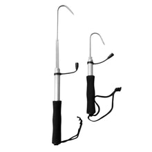 Load image into Gallery viewer, OUTAD 60cm/120cm Telescopic Fishing Gaff Ocean Boating Grip Holder Aluminum Alloy Spear Hooks Control Fishing Tackle Tool Garfio
