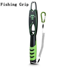 Load image into Gallery viewer, Outlife Portable Aluminum Alloy Fishing Grip Fishing Pliers Split Ring Cutter With Weight Scale Sheath Retractable Tether Combo
