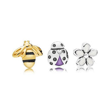 Load image into Gallery viewer, PDB 05  Silver 925 FLOATING LOCKET Small Charm Stored Infinite Small Charm Combination Series Double Heart Unlimited Series
