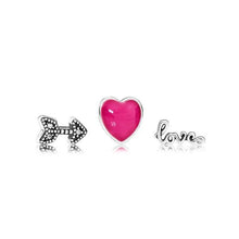 Load image into Gallery viewer, PDB 05  Silver 925 FLOATING LOCKET Small Charm Stored Infinite Small Charm Combination Series Double Heart Unlimited Series

