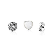 Load image into Gallery viewer, PDB 05  Silver 925 FLOATING LOCKET Small Charm Stored Infinite Small Charm Combination Series Double Heart Unlimited Series

