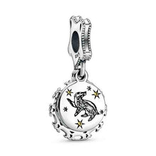 Load image into Gallery viewer, PDB Original 925 Sterling Silver Magic School Charm Beads Bracelet Fashion Personality Woman Jewelry Gift Free Shipping
