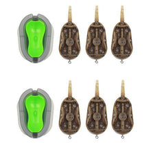 Load image into Gallery viewer, Portable 3+1 Inline Method Carp Fishing Bait Basket Feeders Mould Set

