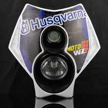 Load image into Gallery viewer, PowerZone Motorcycle Headlight Headlamp Head Light Lamp Supermoto Fairing For CRF KTM HUSQVARN KXF KLX RMZ WRF Dirt Bike Enduro
