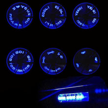 Load image into Gallery viewer, Practical Bike Bicycle Wheel Valve Tire Tyre LED Letter Light Double Sense Waterproof Cycling Bike Tire Blue Flash Light
