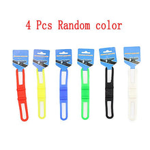 Load image into Gallery viewer, Practical Cycling Bicycle Bike Silicone Strap Fastening High Elasticity Bicycle Light Holder Band FlashLight Phone Bind Strap
