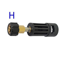 Load image into Gallery viewer, Pressure Washer Connector Adapter for Connect AR/Interskol/Lavor/Bosche/Huter/M22 Lance Wand to Karcher Water Gun Female Adapter
