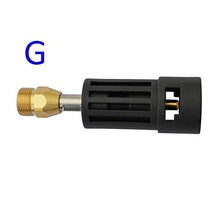 Load image into Gallery viewer, Pressure Washer Connector Adapter for Connect AR/Interskol/Lavor/Bosche/Huter/M22 Lance Wand to Karcher Water Gun Female Adapter
