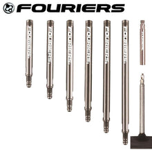 Load image into Gallery viewer, Road Bike Presta Valve Extenders Extension MTB bike Wheels Rims tire Valve Tubeless 30/40/50/60/70mm with Nut tool Bicycle Parts
