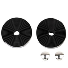 Load image into Gallery viewer, Road Bikes Bicycle Handlebar Tape Balck Non-slip waterproof Bartape Soft EVA Sponge Tape Black Two Bar Plugs Dropshipping 1009
