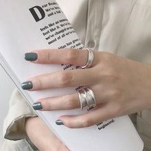 Load image into Gallery viewer, S'STEEL 925 Sterling Silver Rings For Women Lrregular Open Ring Anelli Argento Donna Bijoux Argent Massif Pour Femme Jewelry
