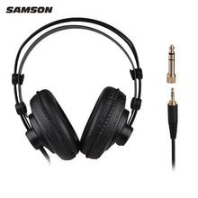 Load image into Gallery viewer, SAMSON SR850 Professional Studio Monitor Headphones Dynamic Headset Semi-open Design for Recording Monitoring Game musician DJ
